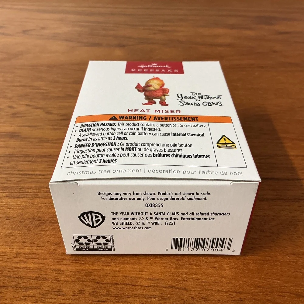 Hallmark Keepsake Jake Angel Heat Miser Christmas Magic Light Ornament